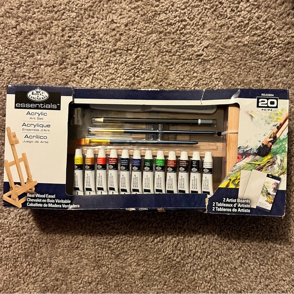 Art Royal Langnickel Acrylic Art Set 2 Pieces Poshmark